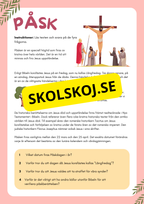 Påskens historia och betydelse - Blandade uppgifter - Åk 3 - 6