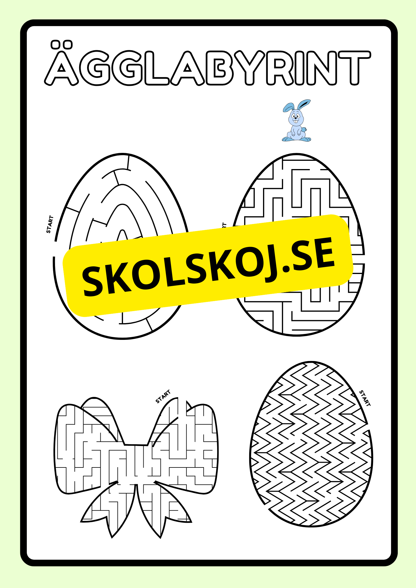 Påskhäftet - Glad påsk - Häfte