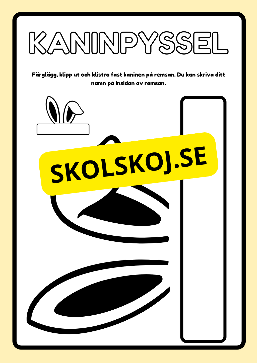 Påskhäftet - Glad påsk - Häfte