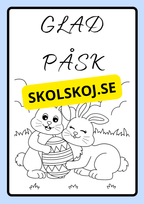 Påskhäftet - Glad påsk - Häfte