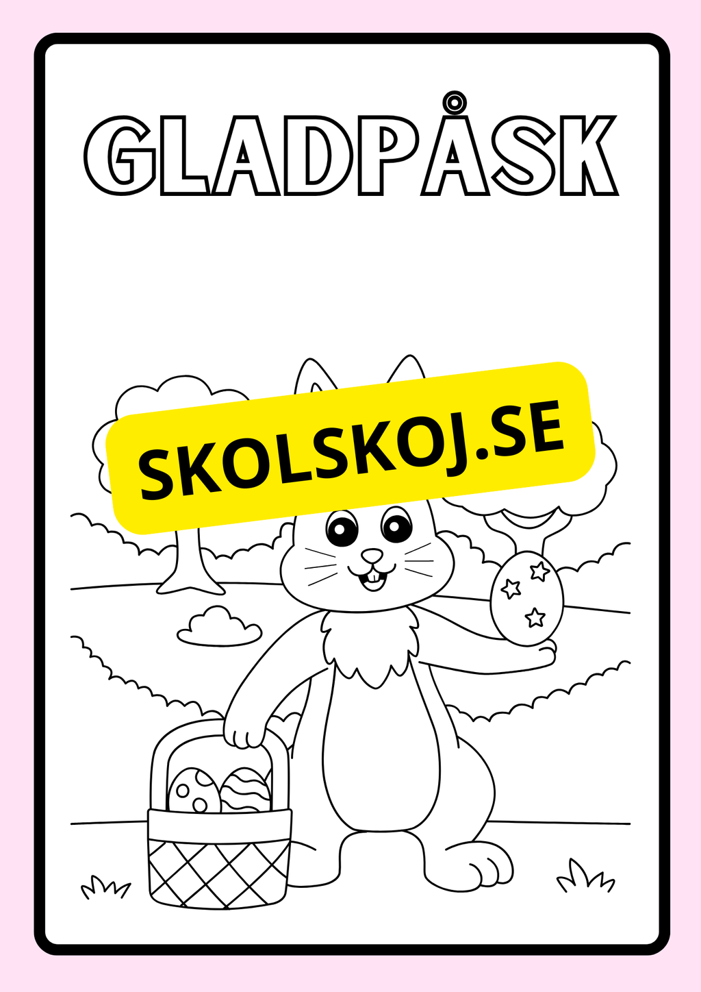 Påskhäftet - Glad påsk - Häfte