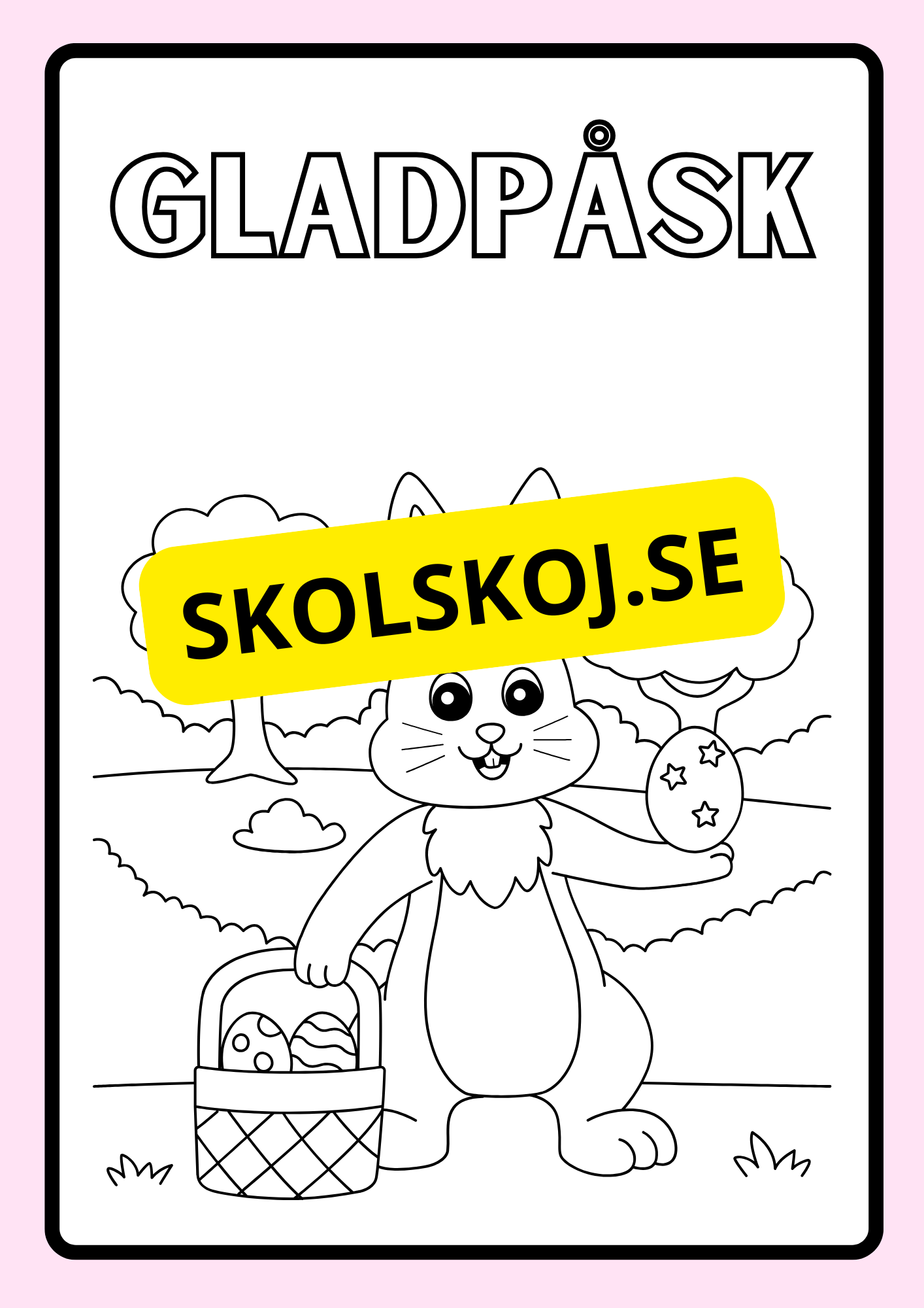 Påskhäftet - Glad påsk - Häfte