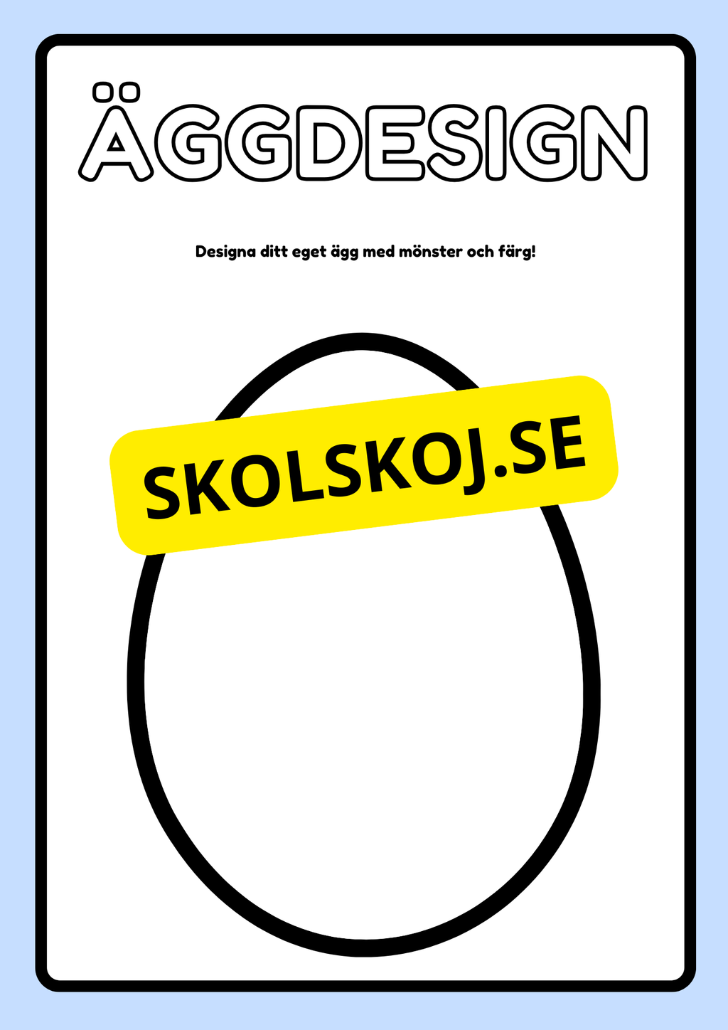 Påskhäftet - Glad påsk - Häfte