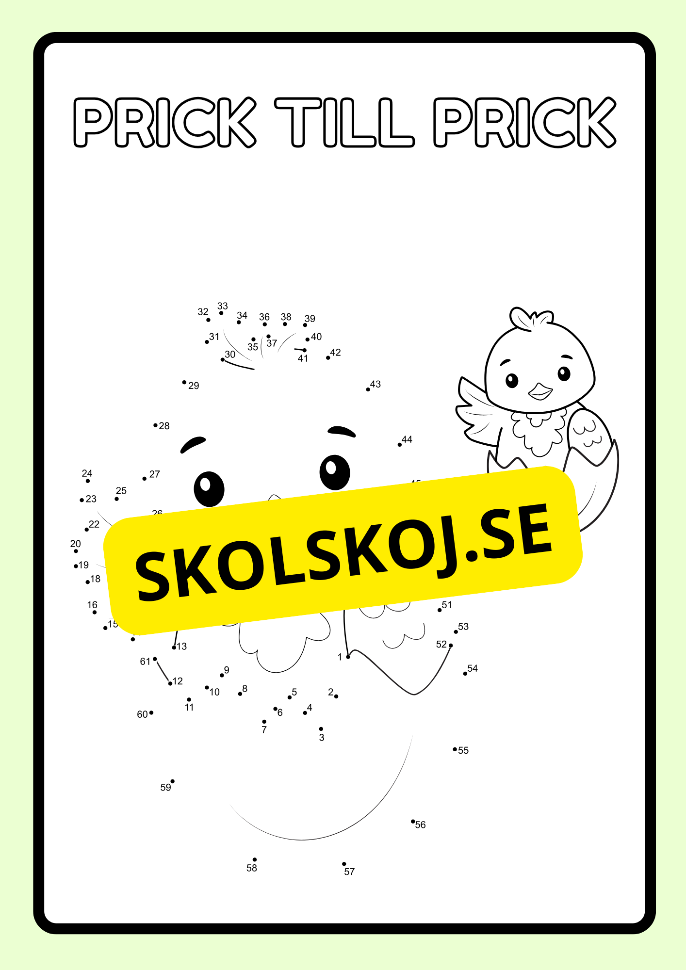 Påskhäftet - Glad påsk - Häfte
