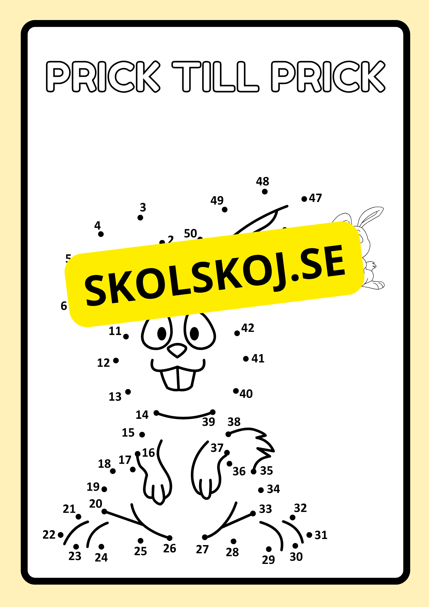 Påskhäftet - Glad påsk - Häfte