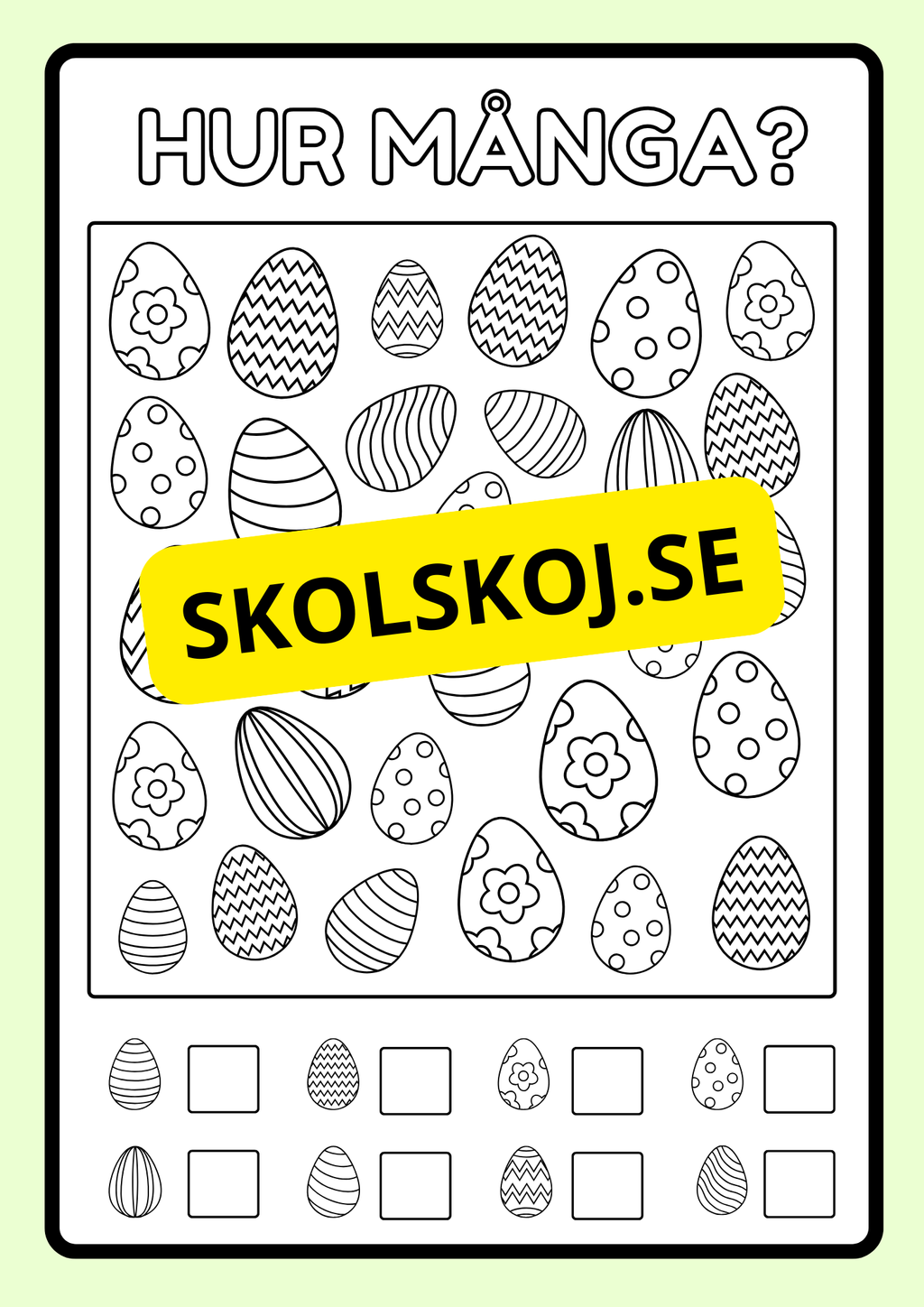 Påskhäftet - Glad påsk - Häfte