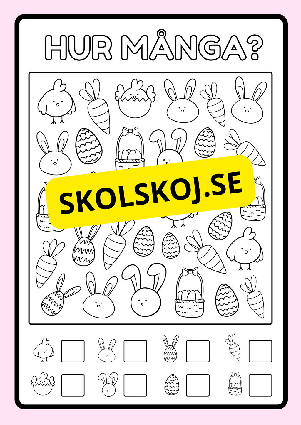 Påskhäftet - Glad påsk - Häfte