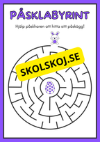 Påsklabyrint - Häfte