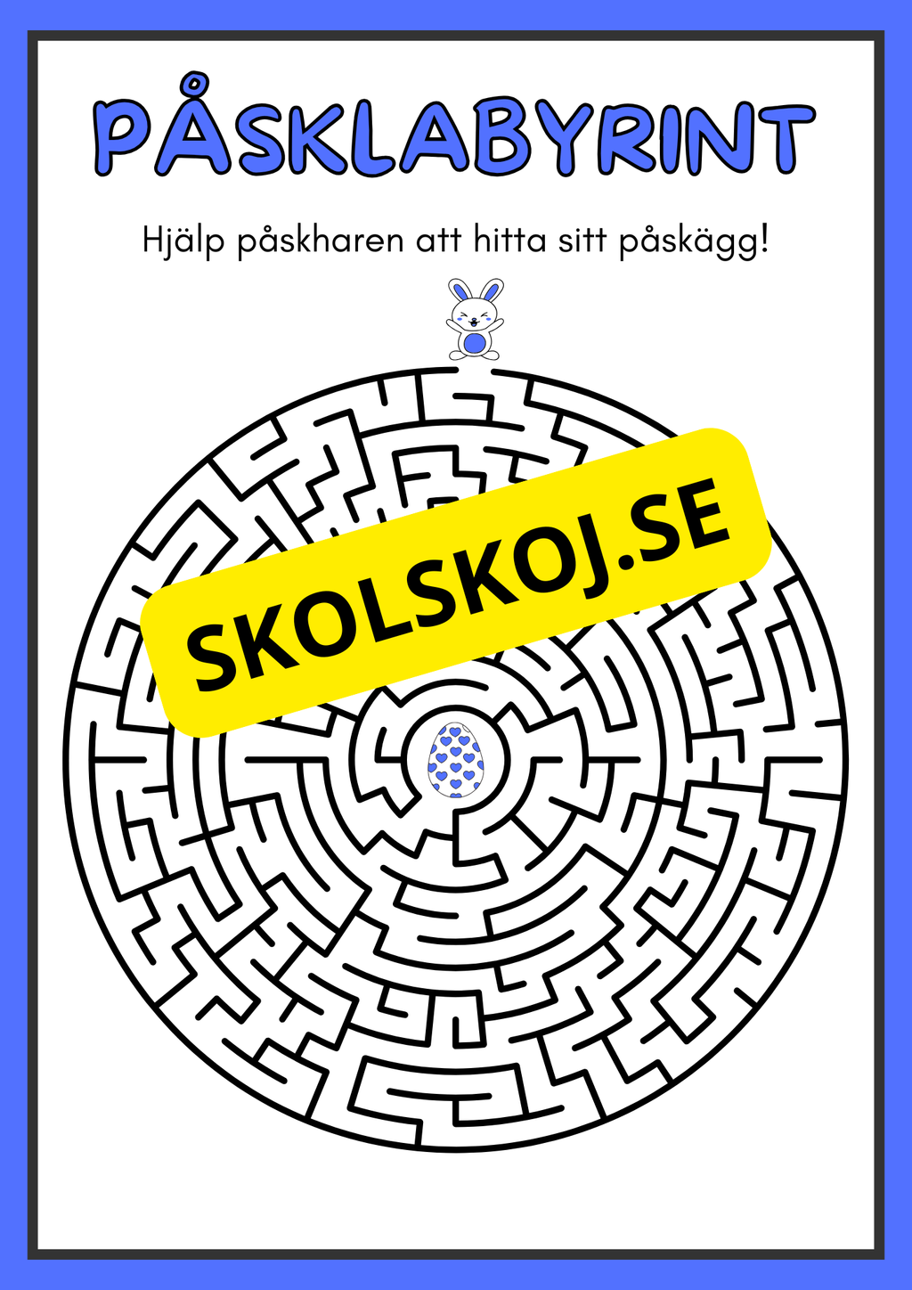 Påsklabyrint - Häfte