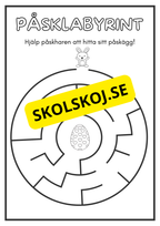 Påsklabyrint - Häfte