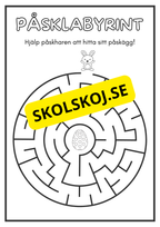 Påsklabyrint - Häfte