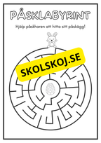Påsklabyrint - Häfte