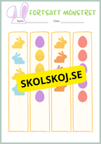 Påsk matematik - Blandade uppgifter