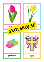 Påskmemory - 32 kort