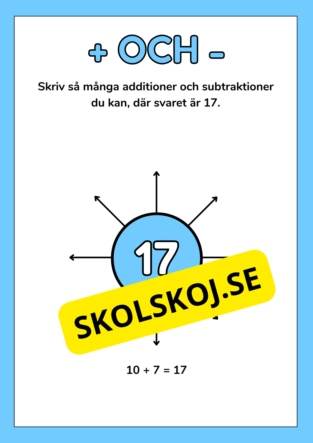 Plus och minus - 1 - 20