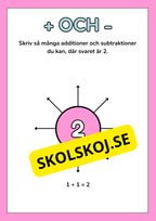 Plus och minus - 1 - 20