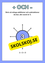 Plus och minus - 1 - 20