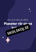 Pluto och planeterna - Fakta - Frågor (35 sidor)