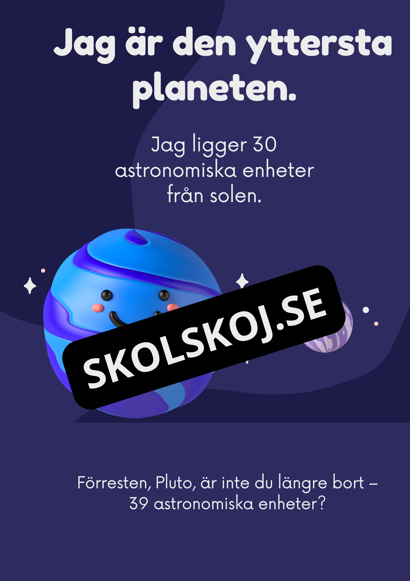 Pluto och planeterna - Fakta - Frågor (35 sidor)