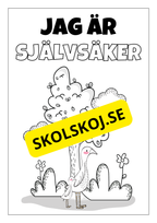 Positiva affirmationer - Målarbok