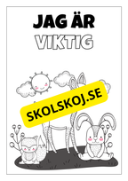 Positiva affirmationer - Målarbok