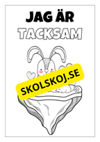 Positiva affirmationer - Målarbok
