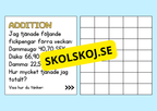 Problemlösning - Addition och subtraktion - Åk 5 - 6