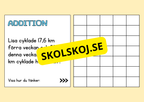 Problemlösning - Addition och subtraktion - Åk 5 - 6