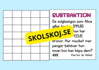 Problemlösning - Addition och subtraktion - Åk 5 - 6
