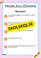 Problemlösning - Årskurs 3 - NP - Häfte