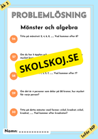 Problemlösning - Årskurs 3 - NP - Häfte
