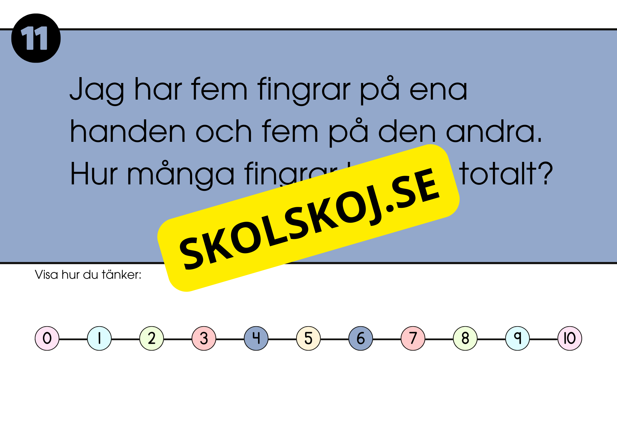 Problemlösning - Blandade uppgifter - Fk - Åk 2