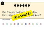 Problemlösning - Blandade uppgifter - Fk - Åk 2