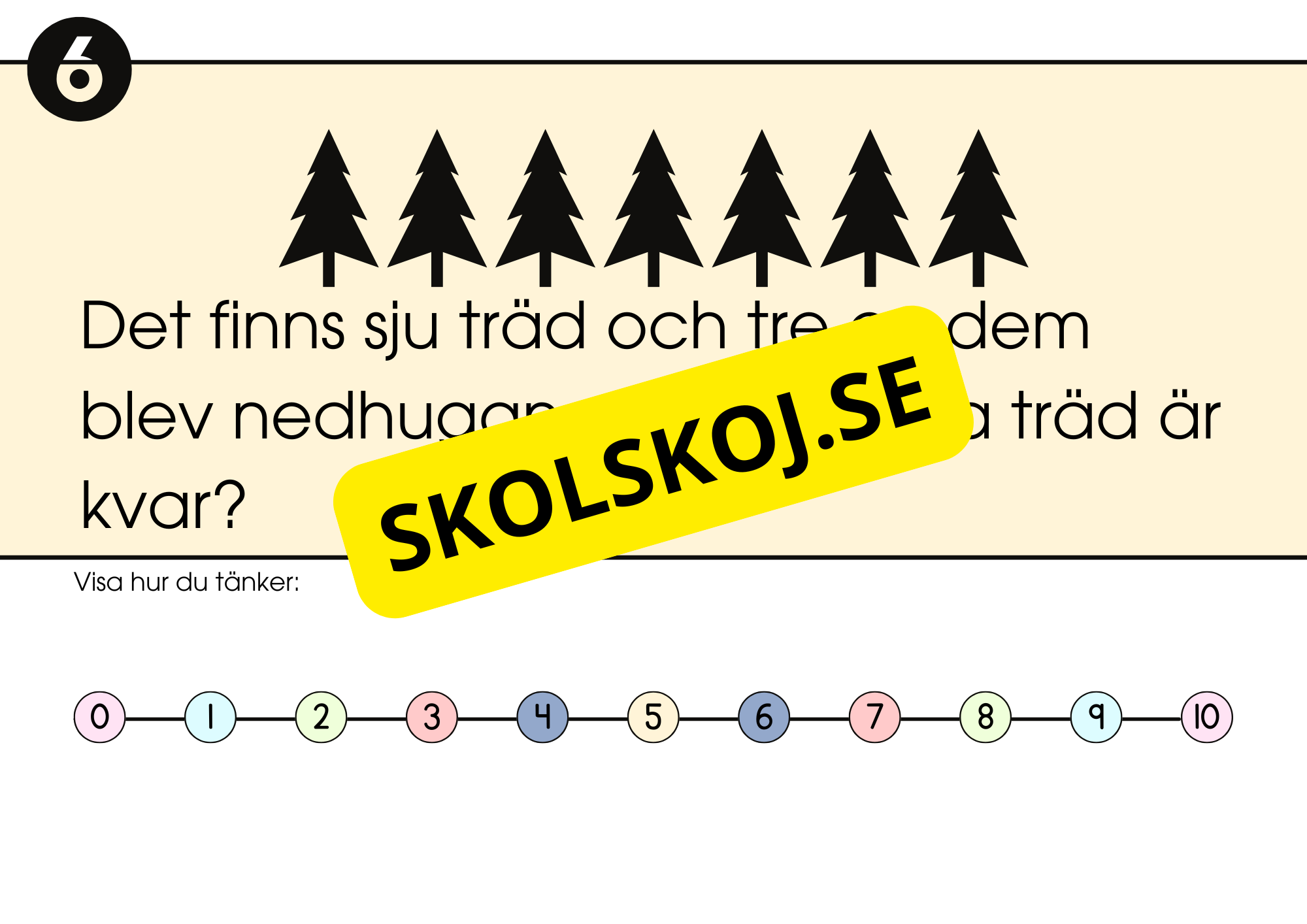 Problemlösning - Blandade uppgifter - Fk - Åk 2