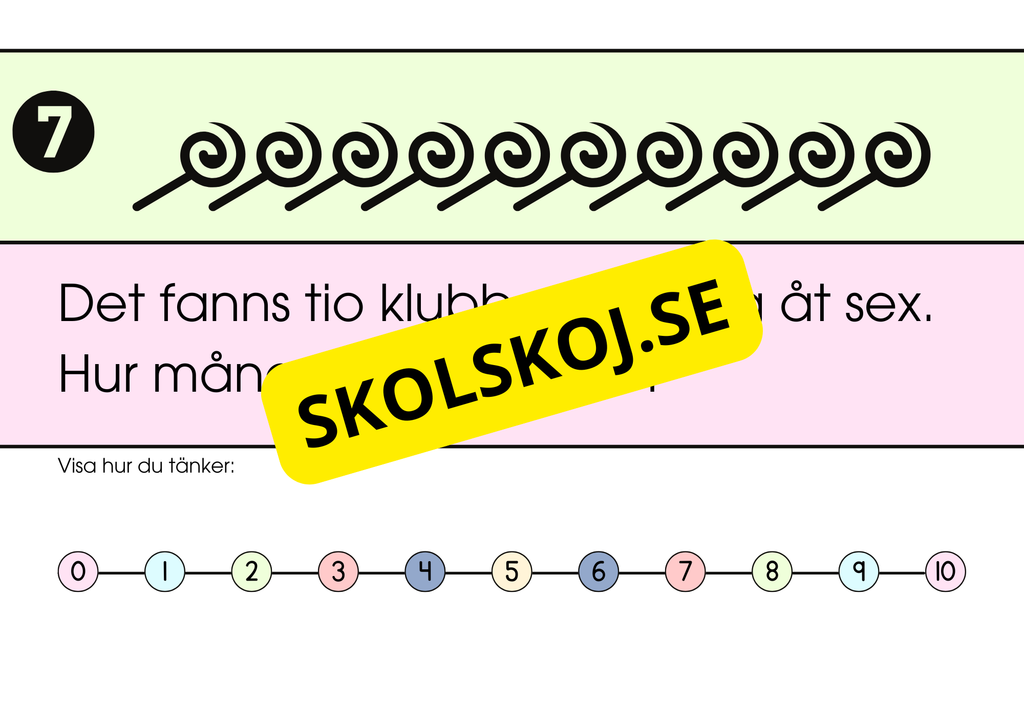 Problemlösning - Blandade uppgifter - Fk - Åk 2