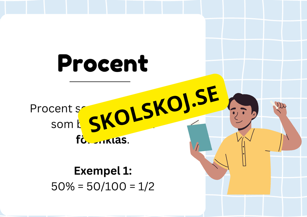 Procent - Häfte