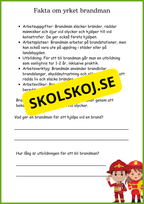 Korta fakta om viktiga samhällsfunktioner och olika yrken och lite till