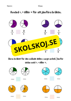 Bråk för åk 4-6