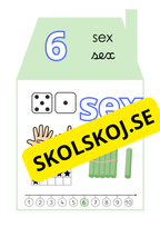 Siffrorna 1–10 – Affischer A4-Format
