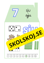 Siffrorna 1–10 – Affischer A4-Format