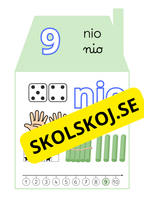 Siffrorna 1–10 – Affischer A4-Format