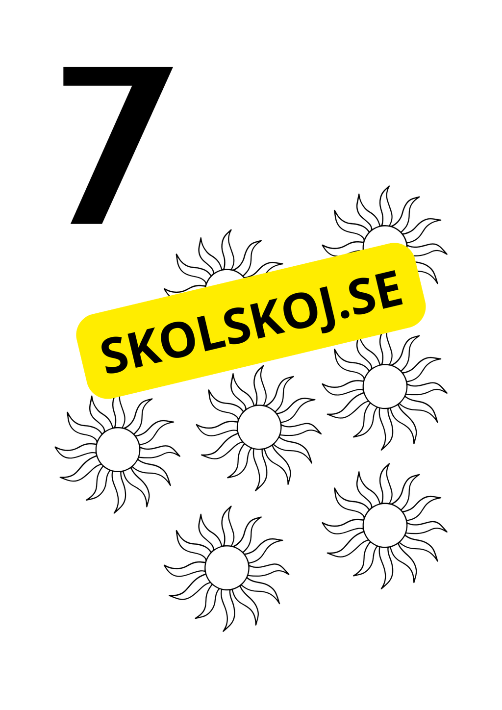Räkna och färglägg