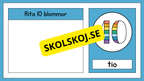 Räkna och rita 0 - 10