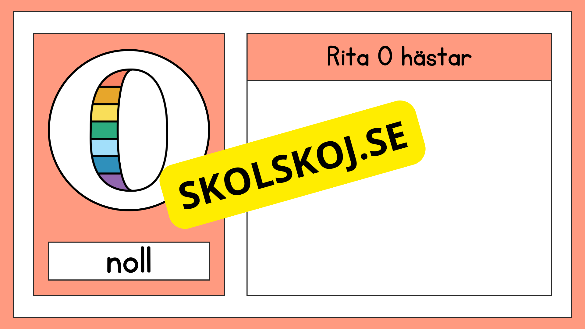 Räkna och rita 0 - 10