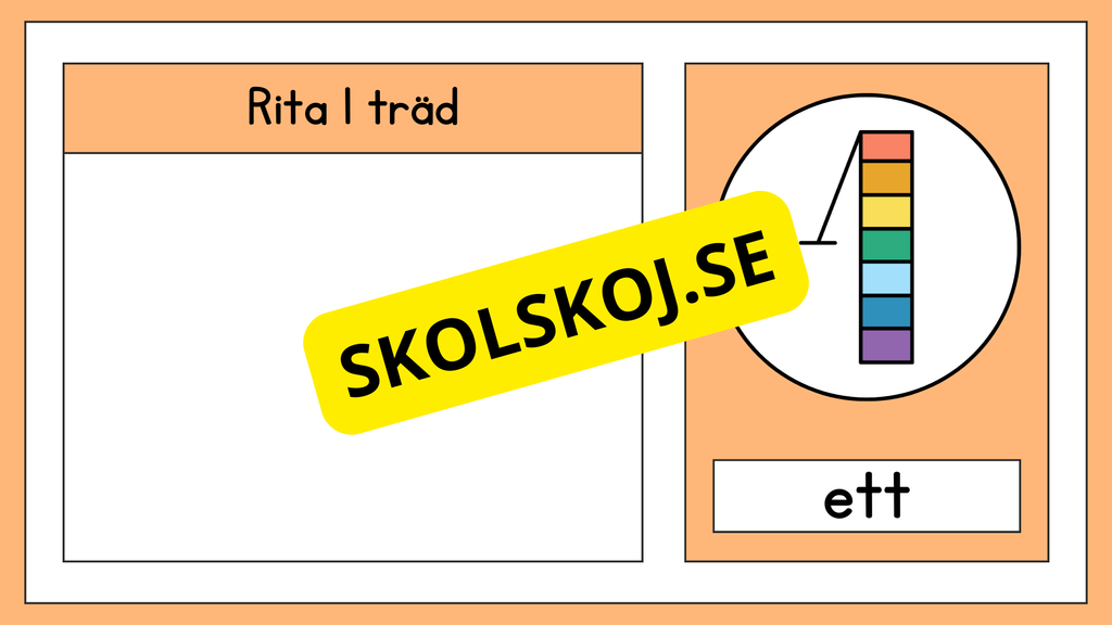 Räkna och rita 0 - 10