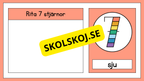 Räkna och rita 0 - 10