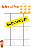 Räkna och skriv tillsammans med Liam