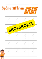 Räkna och skriv tillsammans med Liam