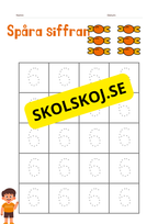 Räkna och skriv tillsammans med Liam