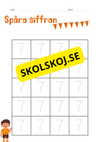 Räkna och skriv tillsammans med Liam